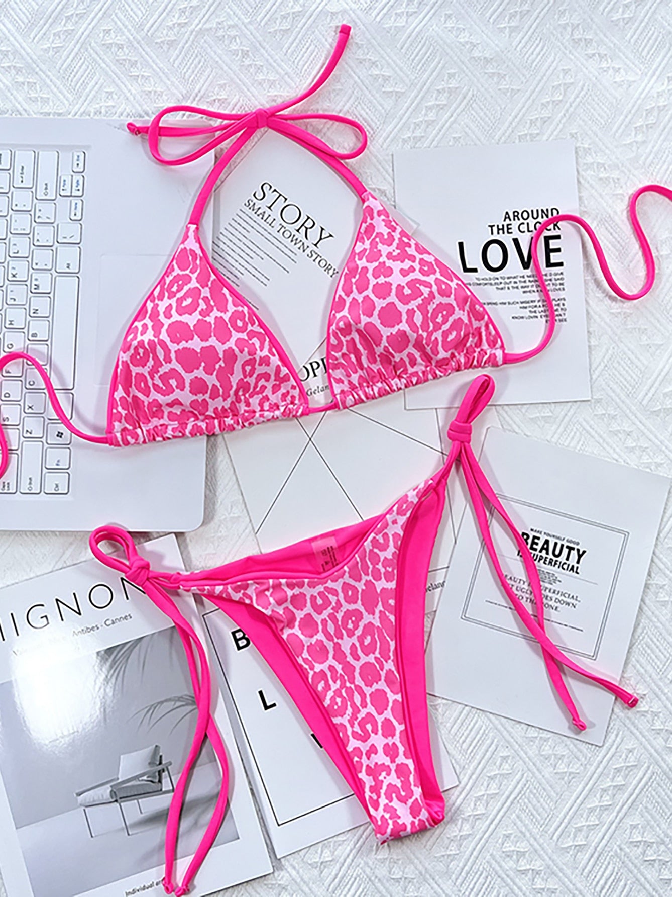 Sexy Leopard Micro Bikini