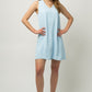 Sleeveless V-Neck Dress