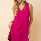 Sleeveless V-Neck Dress