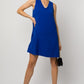 Sleeveless V-Neck Dress