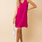 Sleeveless V-Neck Dress