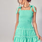 Smocked Tiered Dress