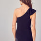 One Shoulder Ruffle Dress