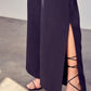 Deep V-Neck Wide Leg Jumpsuit