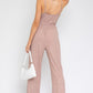 Sleeveless Scoop Neck Wide Leg Jumpsuit