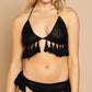 Sweater Bra with Tassel