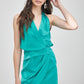 V-Neck Wrap Dress