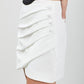 Wrap Pleated Skirt