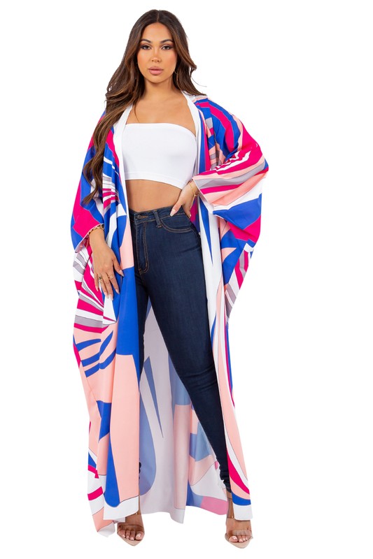 Sexy Floor Length Kimono