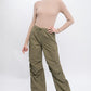 Loose Fit Parachute Cargo Pants