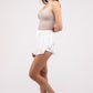 Ruffle Hem Tennis Skirt with Hidden Inner Pockets