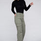 Everyday Wear Elastic-Waist Cargo Pants