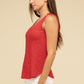 V Neck Sleeveless Cami Top