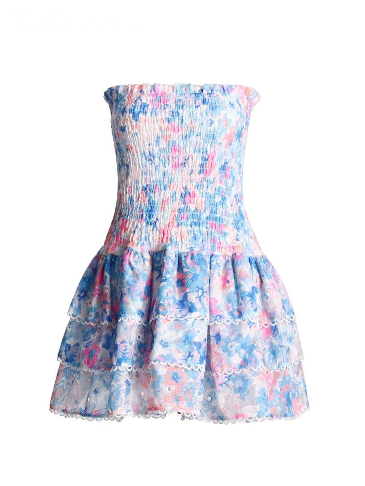 Gianella Floral Print Dress