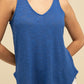 V Neck Sleeveless Cami Top