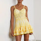 Summer Dress with Flirty Eyelets with Flirty