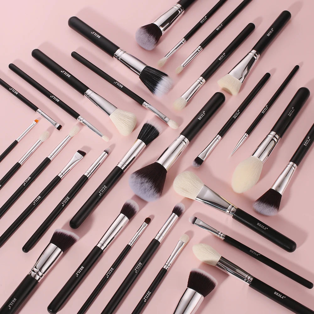 Professional Natural Make Up Brush Set