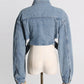 Peek-A-Boo Denim Jacket