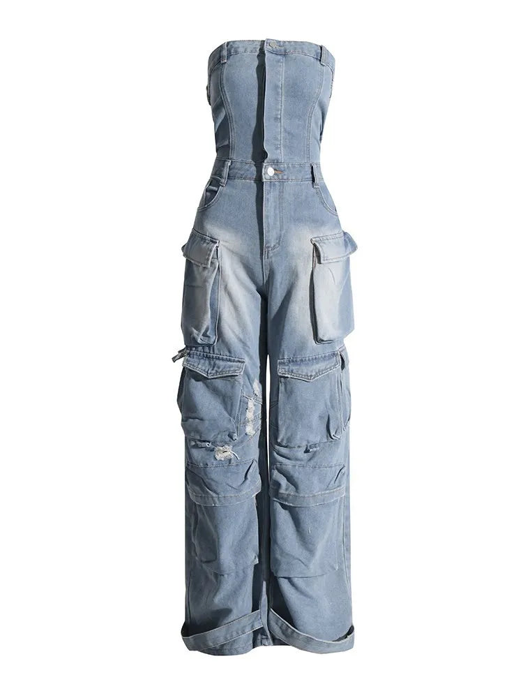 Tami Denim Jumpsuit