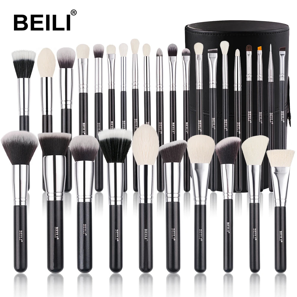 Professional Natural Make Up Brush Set