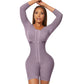 Fajas Slimming Full Body Shaping Bodysuits For Long Sleeve Compression Garments After Liposuction Postpartum Shapewear For Women