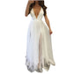 White Maxi Slip Dress