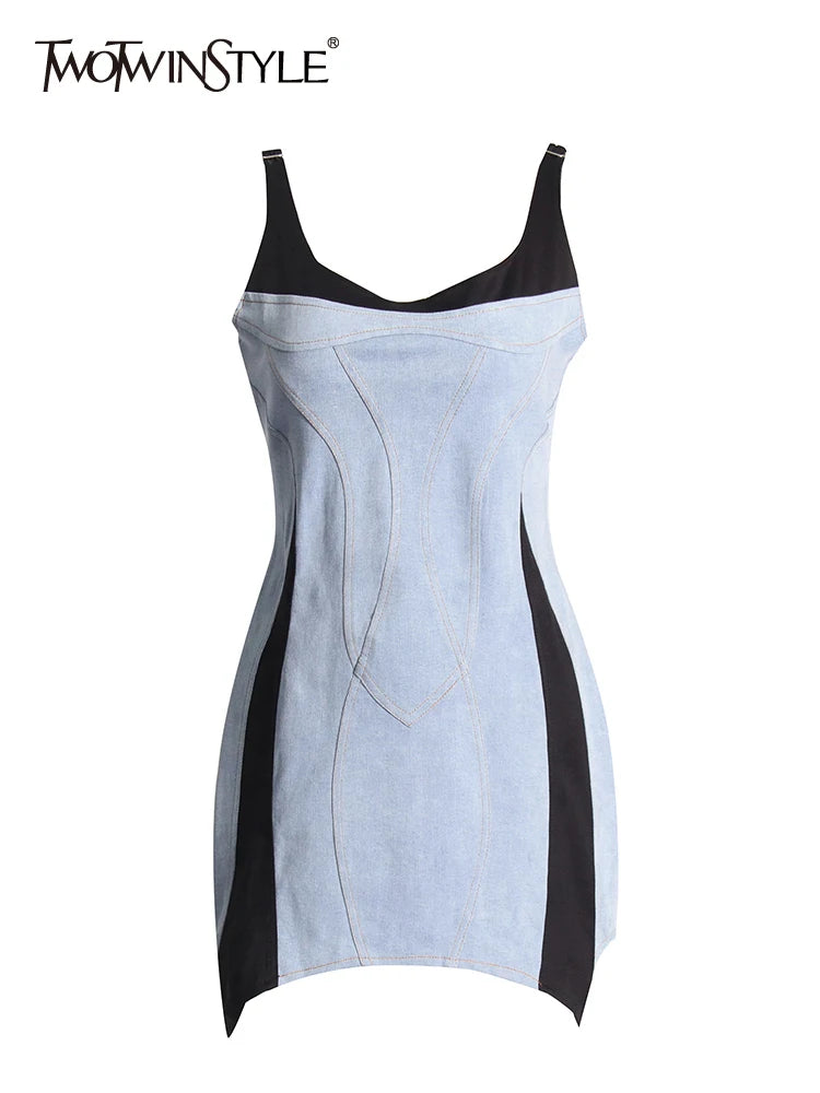 Bianca Denim Slim Fit Dress