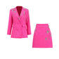 Diamonds Two Piece Mini Skirt Set
