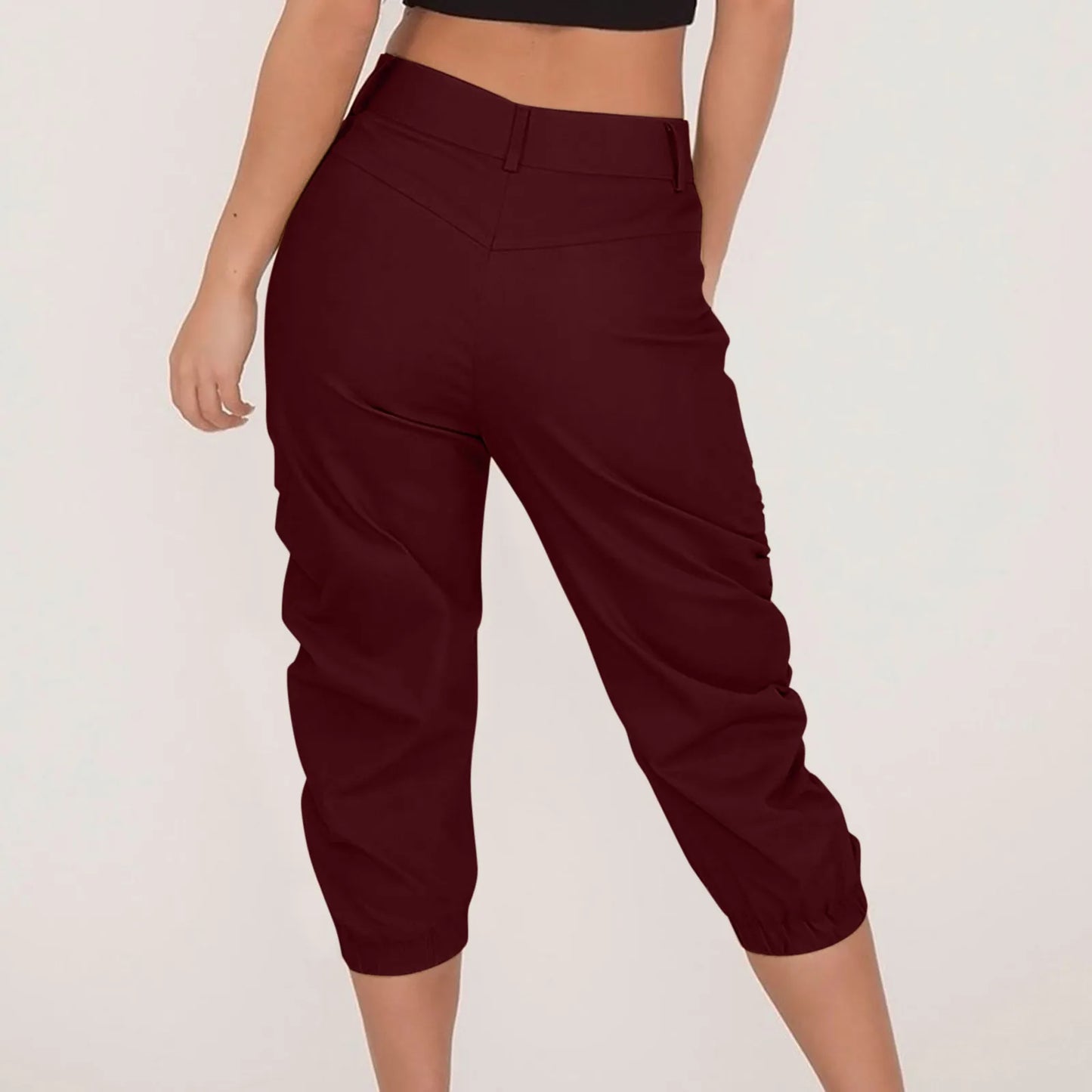 Cropped Cargo Pants