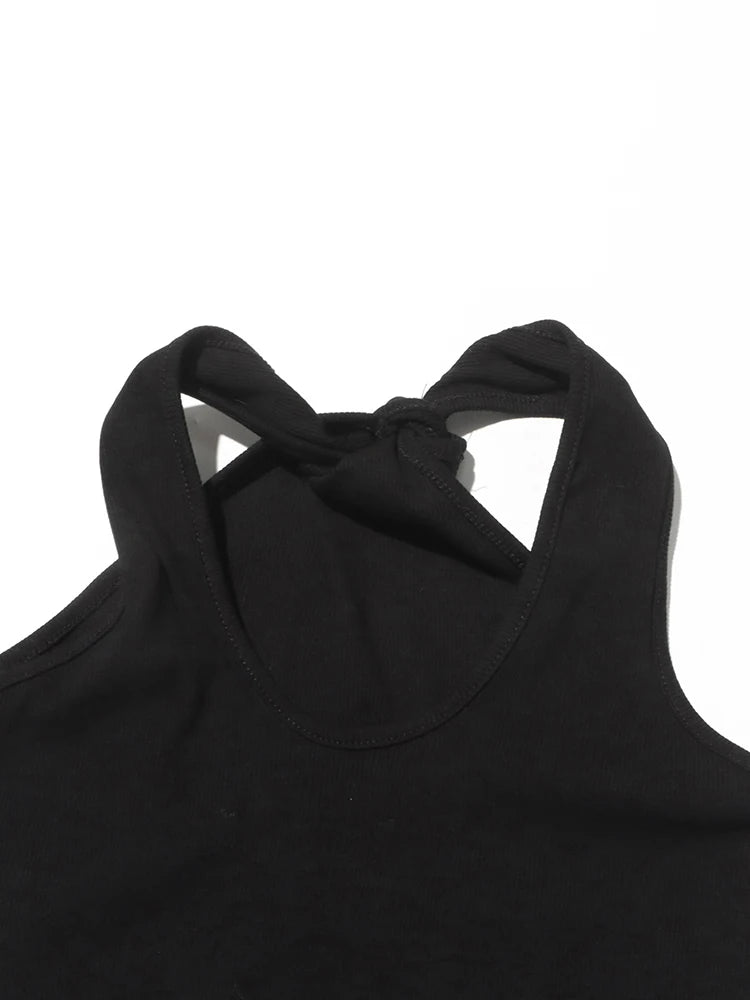 Minimalist Round Neck  Tank Top