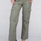 Everyday Wear Elastic-Waist Cargo Pants