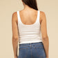 Double Layer Round Neck Tank Top