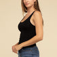 Double Layer Round Neck Tank Top