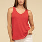 V Neck Sleeveless Cami Top