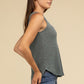 V Neck Sleeveless Cami Top