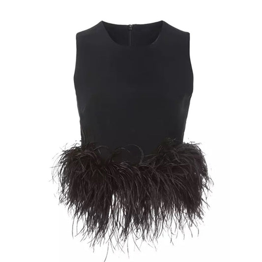Pippa Feathered Top